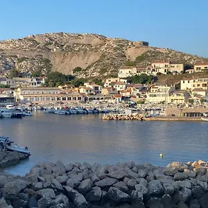 Hébergement de vacances Au Coeur Du Parc National Du Massif Des Calanques, La Flibuste Des Goudes, Maison 2 Chambres, Climatisee, Jardins, Solarium, Proche Plage, Large Vue, Marseille