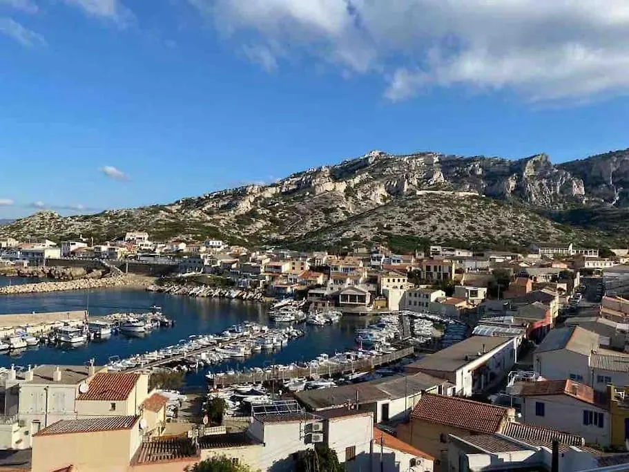 Maison Avec Magnifique Vue Mer - Les Goudes Marseille Hébergement de vacances